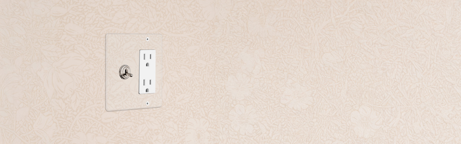Kew – clear polished nickel switches & outlets